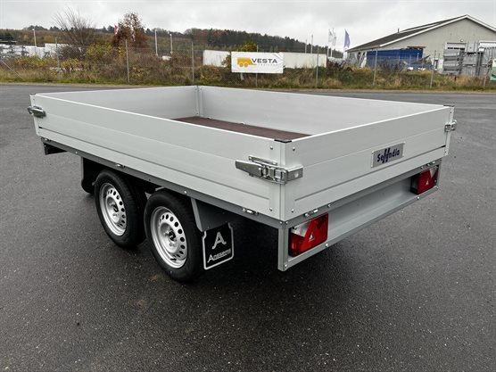 PLTT 750-251 boogietrailer DEMO - med aluminiumssider